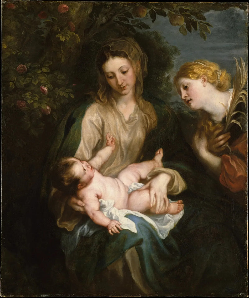 Maagd met Kind met Sint Catharina van Alexandrië - Antoine van Dyck

Source:
Vierge à l'Enfant avec sainte Catherine d'Alexandrie - Antoine van Dyck