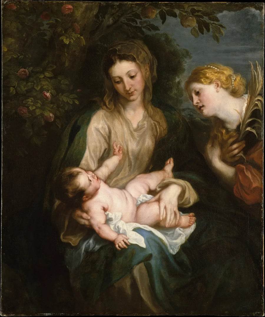 Maagd met Kind met Sint Catharina van Alexandrië - Antoine van Dyck

Source:
Vierge à l'Enfant avec sainte Catherine d'Alexandrie - Antoine van Dyck