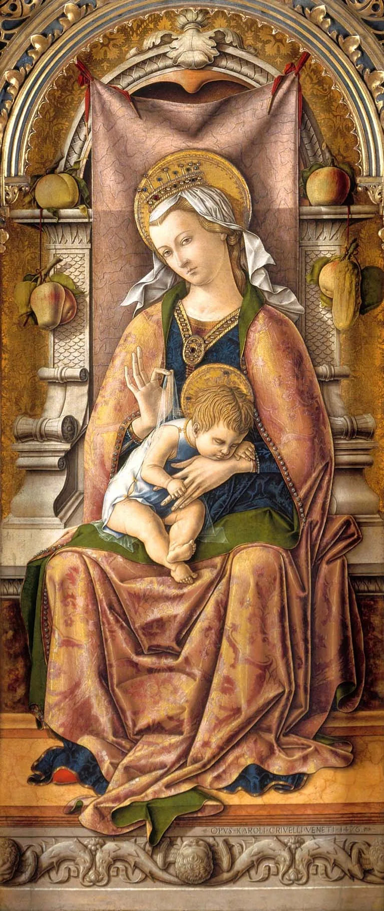 Maagd met Kind - Carlo Crivelli