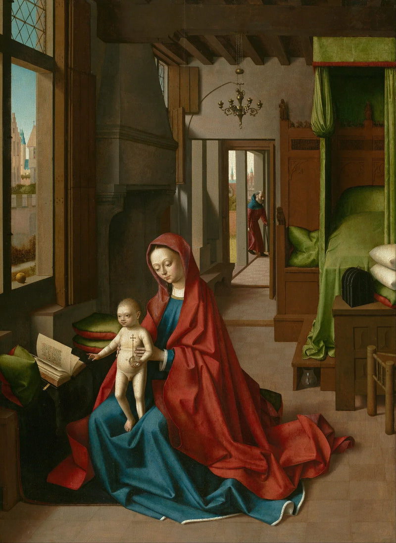 Maagd met Kind in een interieur - Petrus Christus