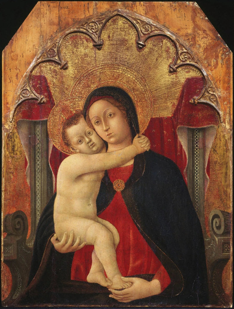 Maagd met Kind - Domenico di Bartolo