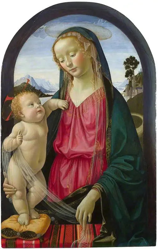 Maagd met Kind - Domenico Ghirlandaio