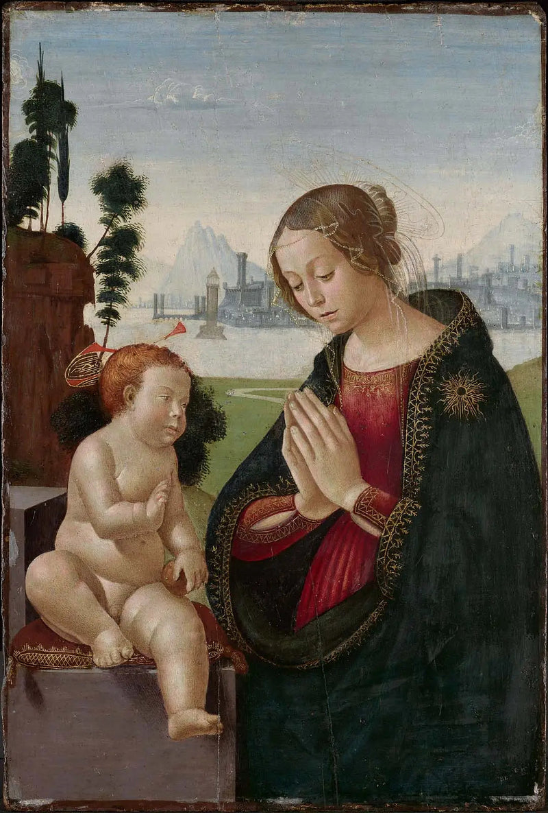Maagd met Kind - Domenico Ghirlandaio
