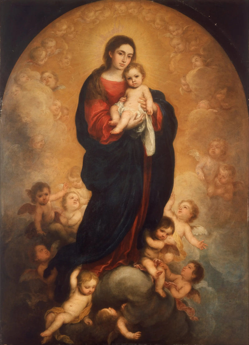 Maagd met Kind in glorie - Bartolomé Esteban Murillo

Source:
Vierge à l'Enfant en gloire - Bartolomé Esteban Murillo