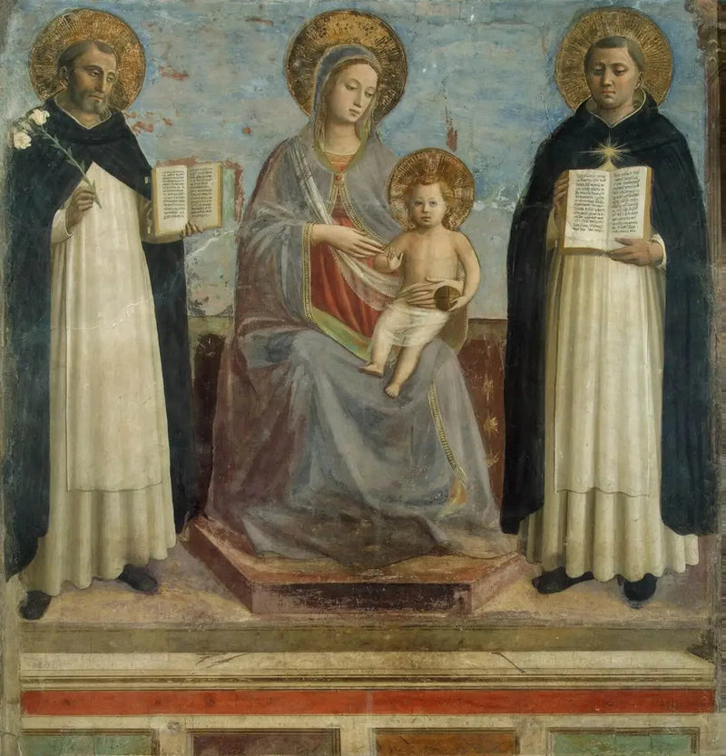 Maagd met Kind tussen de heiligen Dominicus en Thomas van Aquino - Fra Angelico

Source:
Vierge à l'Enfant entre les saints Dominique et saint Thomas d'Aquin - Fra Angelico