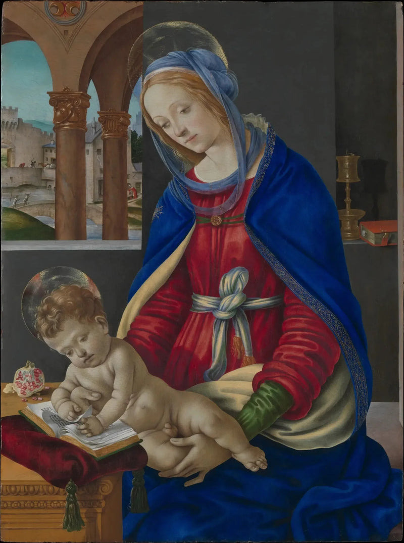 Maagd met Kind - Filippino Lippi