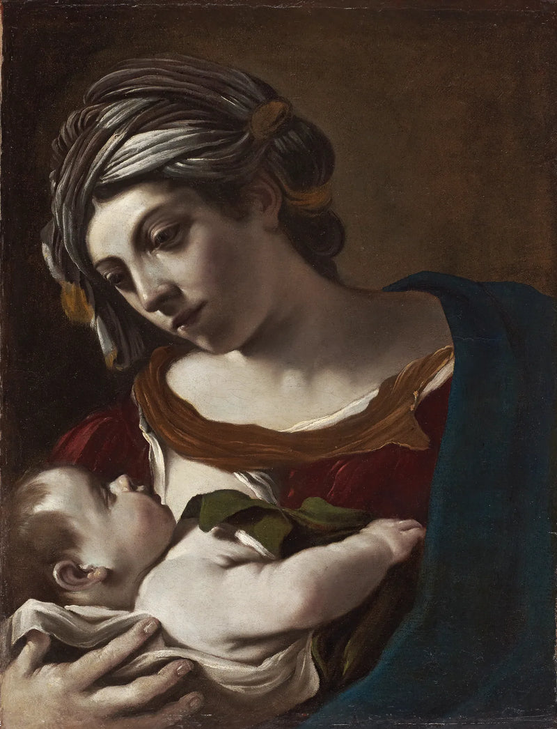 Maagd met Kind - Guercino