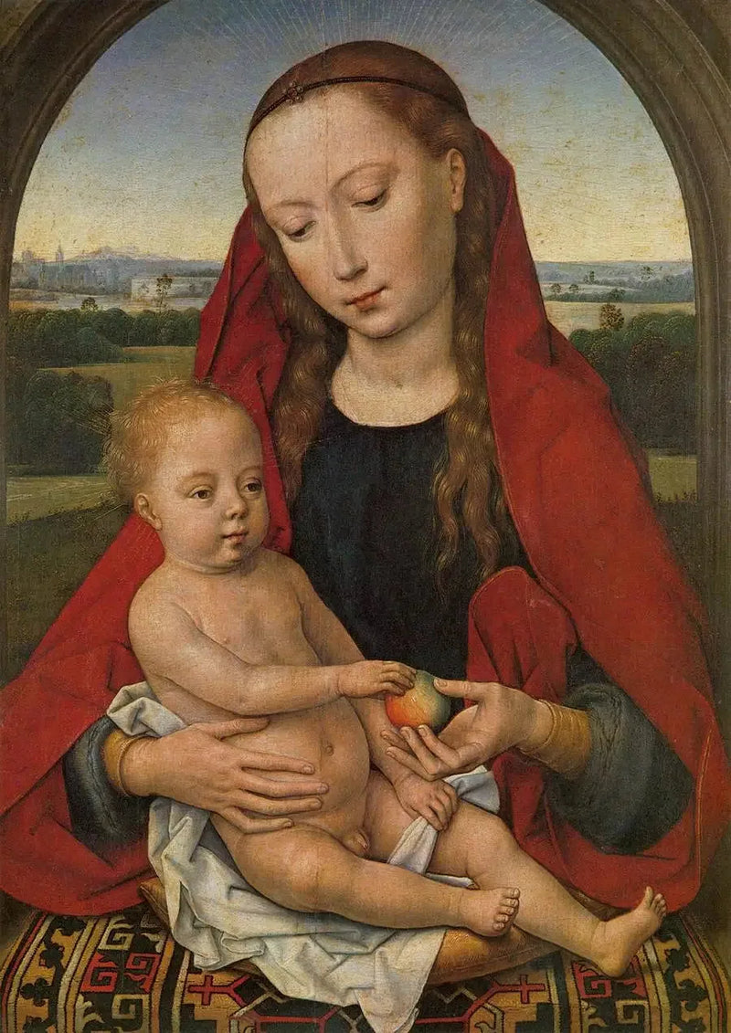 Maagd met Kind. - Hans Memling