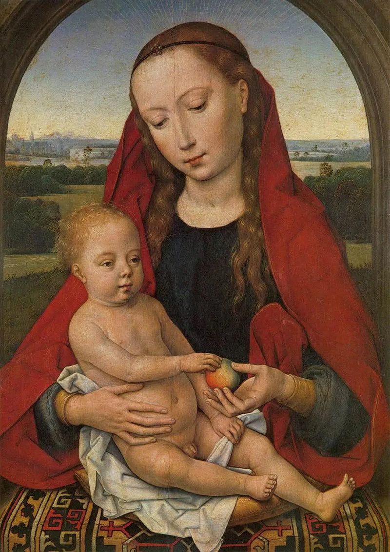 Maagd met Kind. - Hans Memling