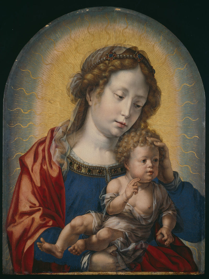 Maagd met Kind - Jan Gossaert