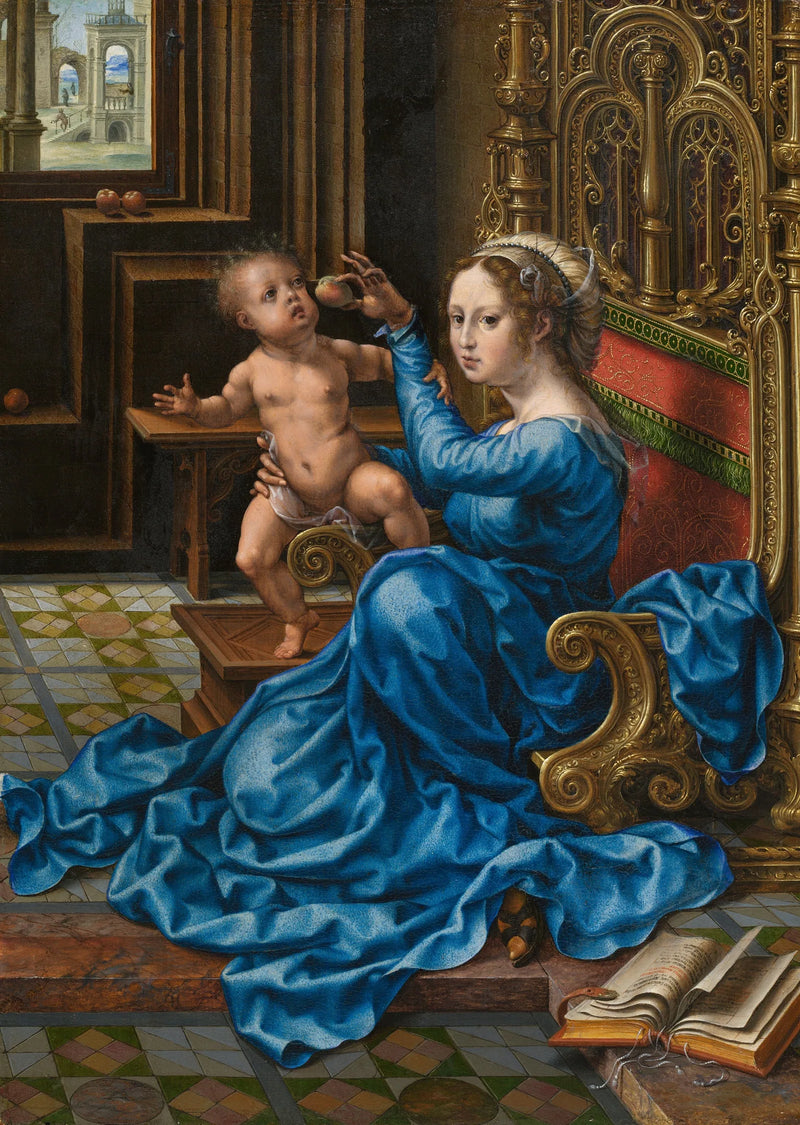 Maagd met Kind - Jan Gossaert