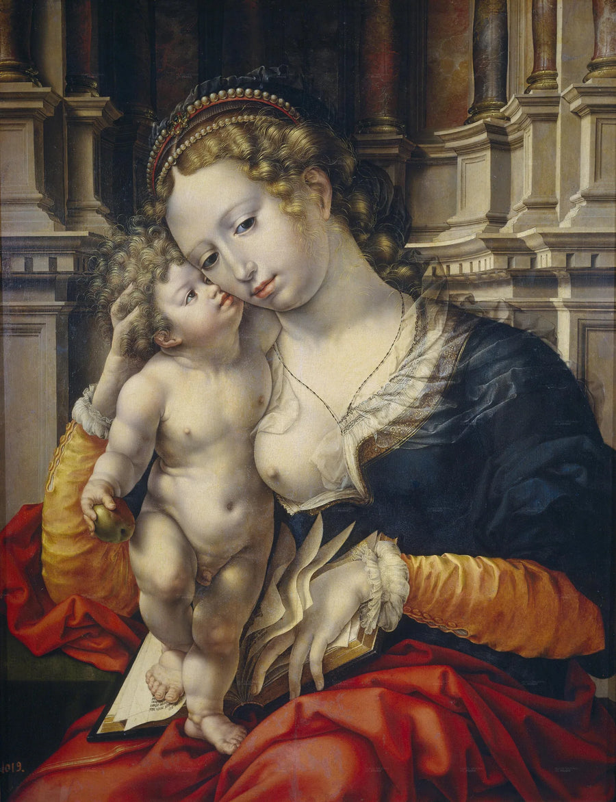 Maagd met Kind - Jan Gossaert