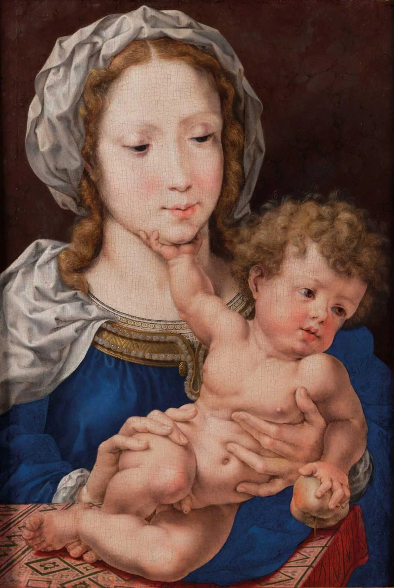 Maagd met Kind - Jan Gossaert