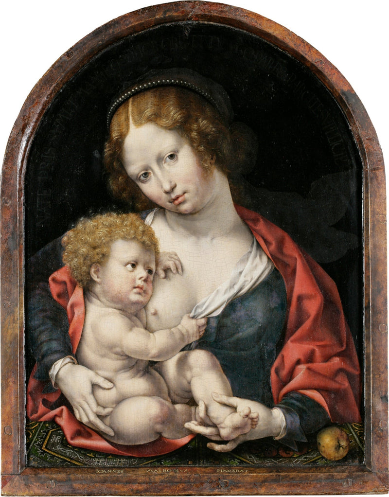 Maagd met Kind - Jan Gossaert