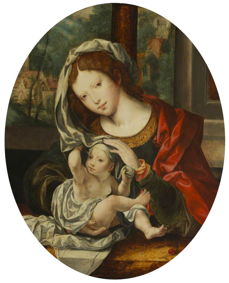 Maagd met Kind - Jan Gossaert