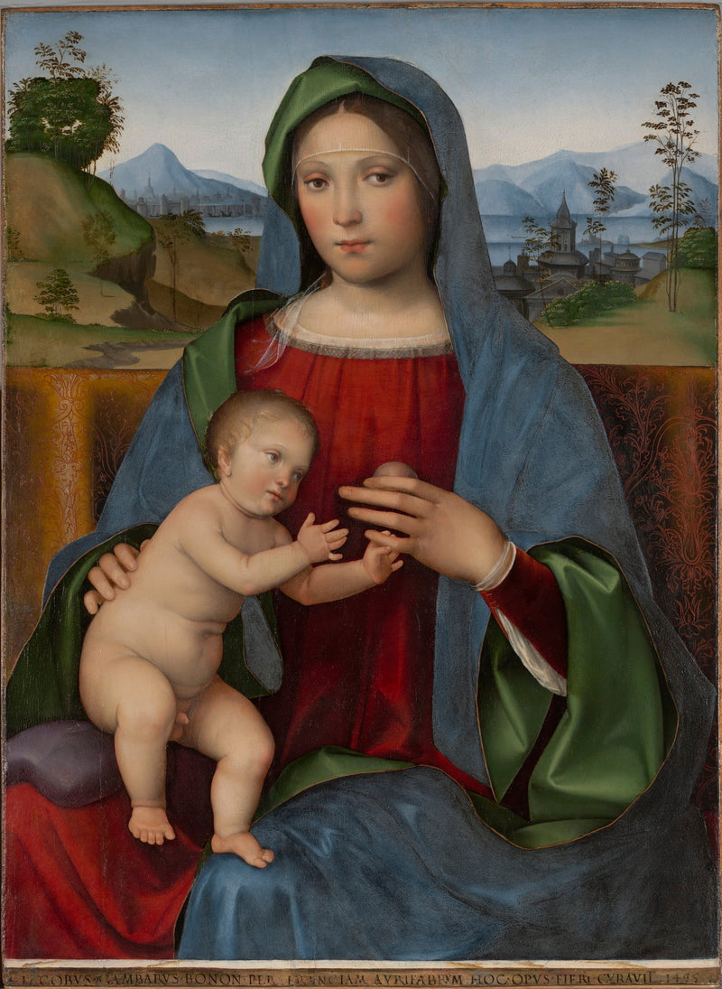 Maagd met Kind: De Madonna Gambaro - Francesco Francia