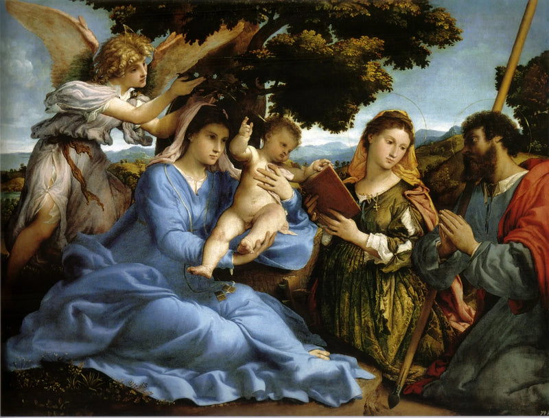 Maagd met Kind - Lorenzo Lotto