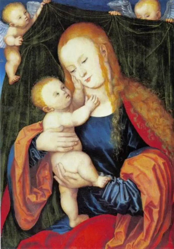 Maagd met Kind - Lucas Cranach de Oudere
