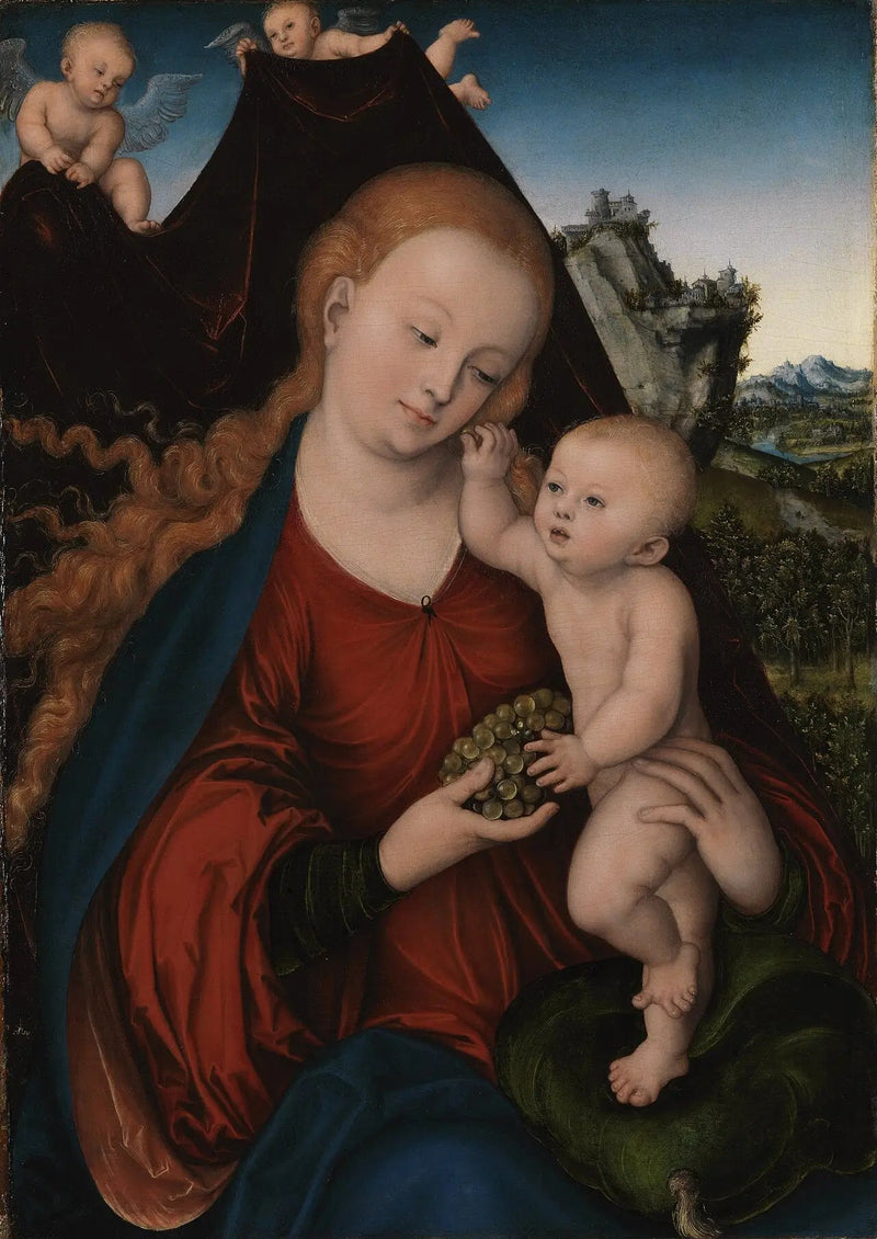 Maagd met Kind - Lucas Cranach de Oudere