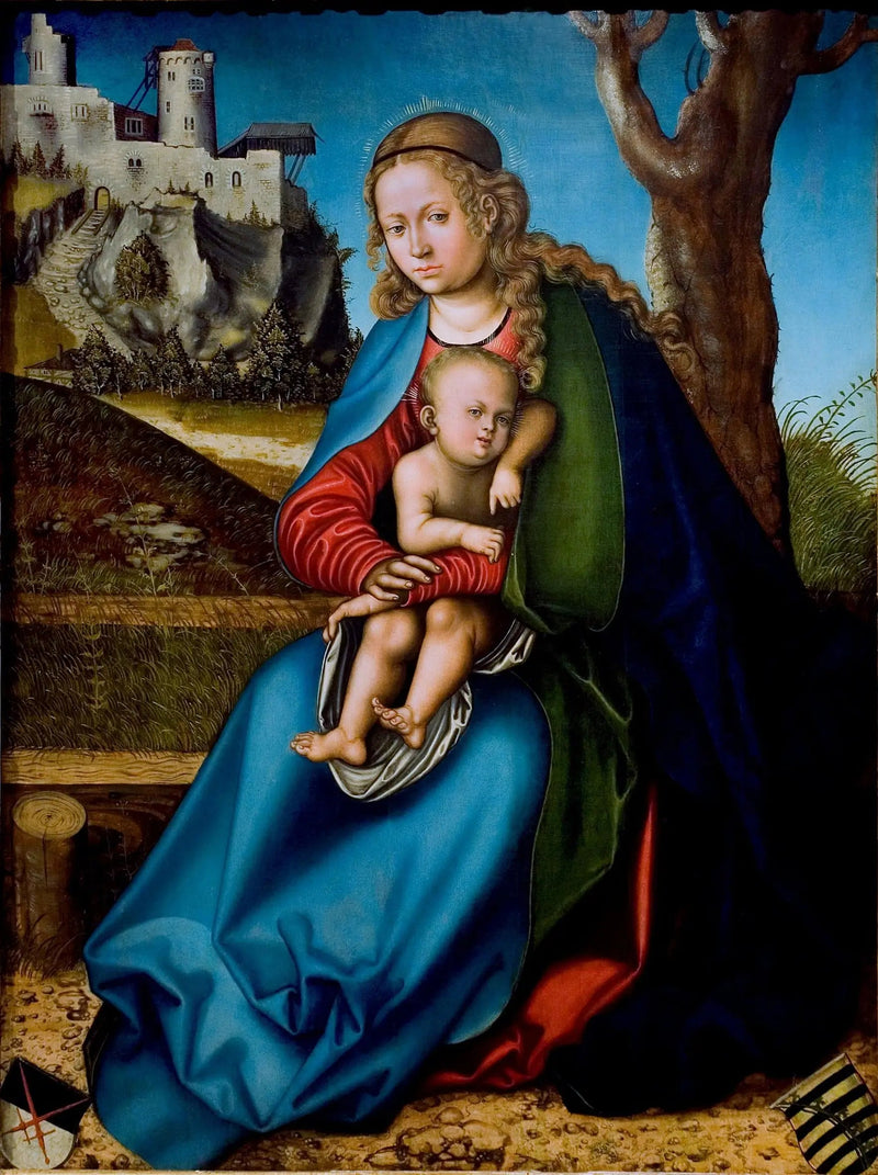 Maagd met Kind - Lucas Cranach de Oudere