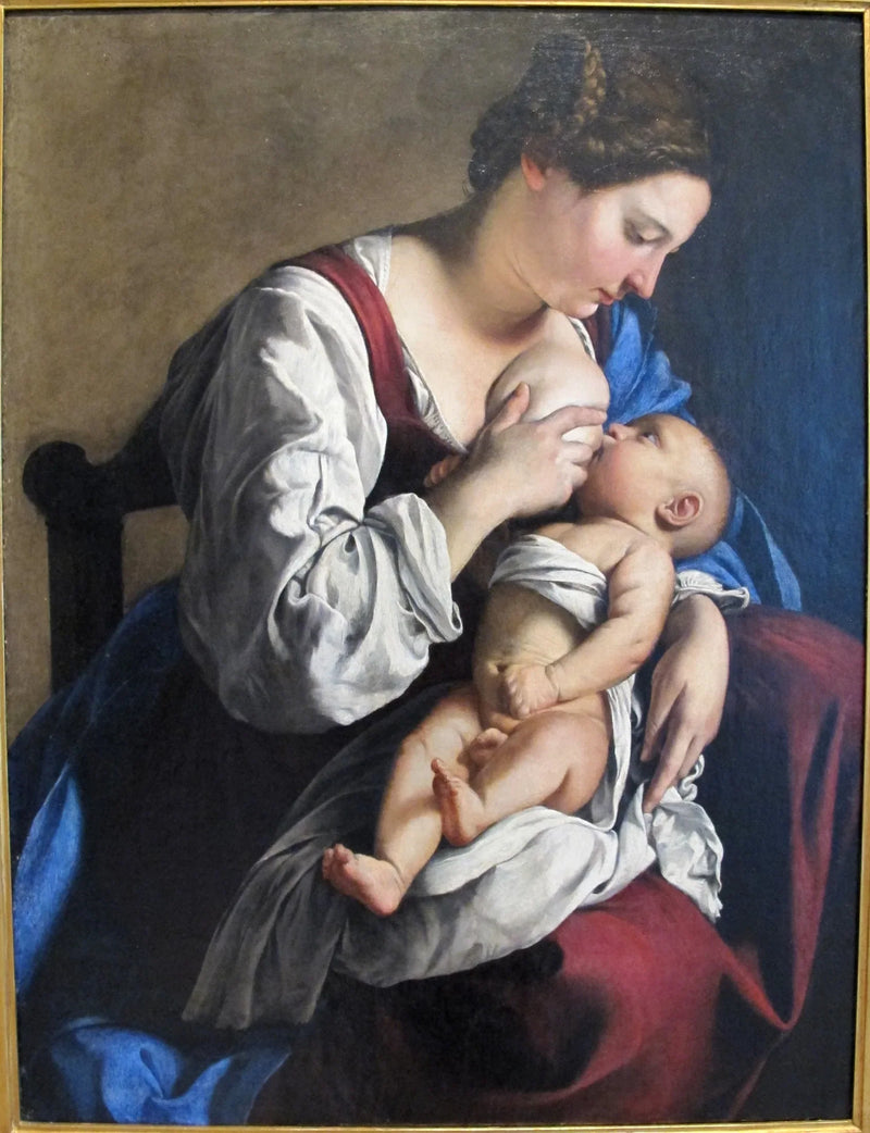 Maagd met Kind - Orazio Gentileschi