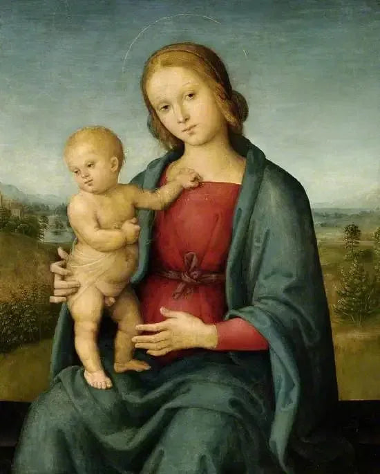 Maagd met Kind - Pietro Perugino