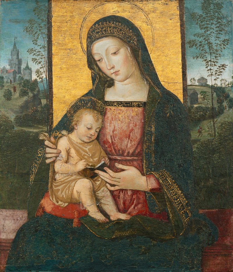 Maagd met Kind - Pinturicchio