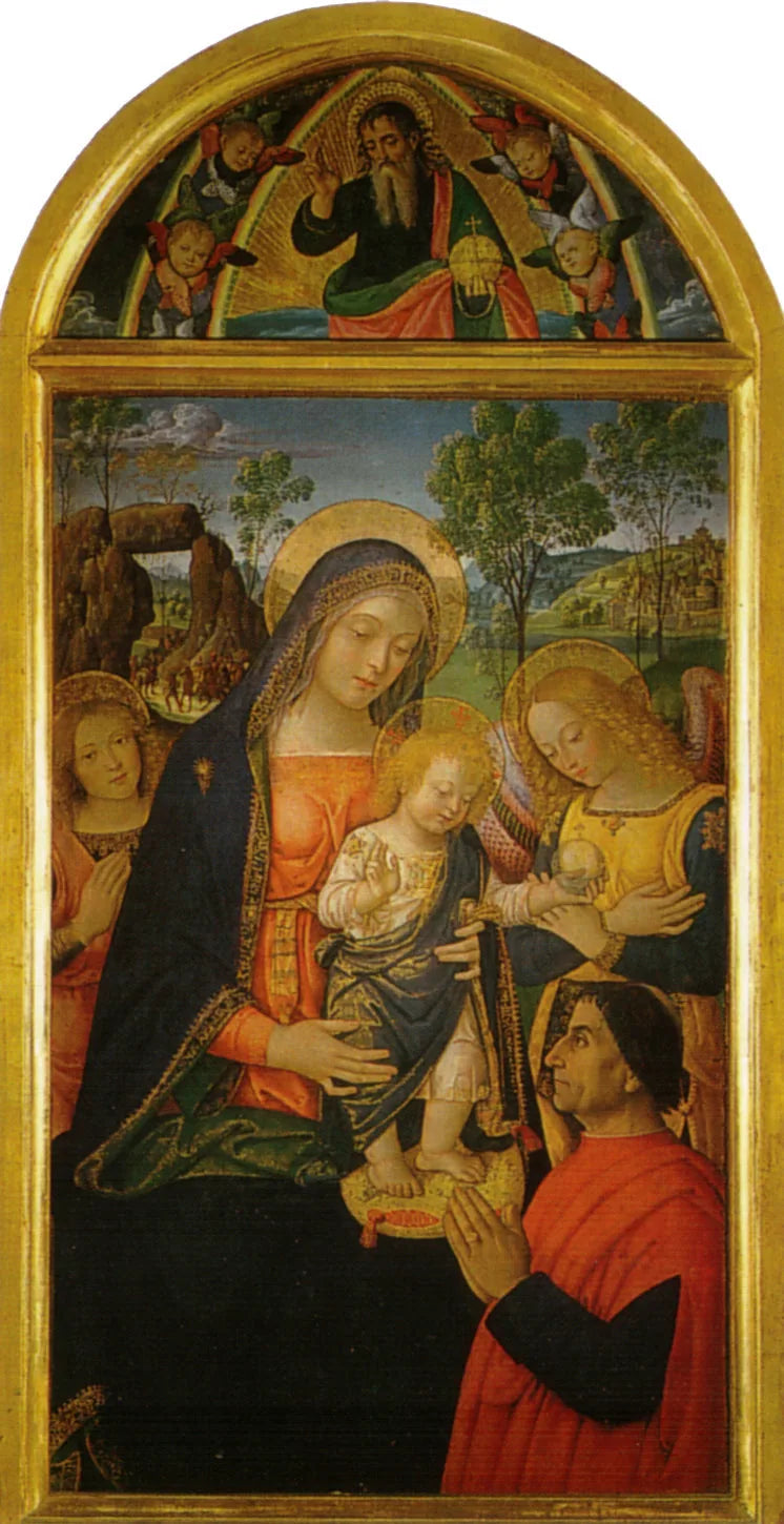 Maagd met Kind - Pinturicchio
