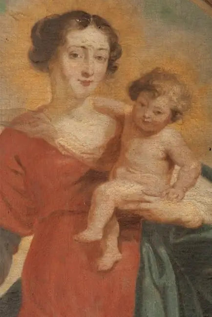 Vierge à l’Enfant (retable de Saint-Roch) - Peter Paul Rubens - Alpha Reproduction