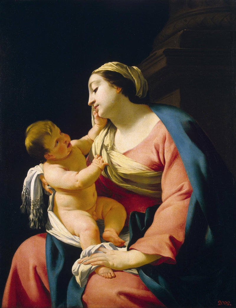 Maagd met Kind - Simon Vouet