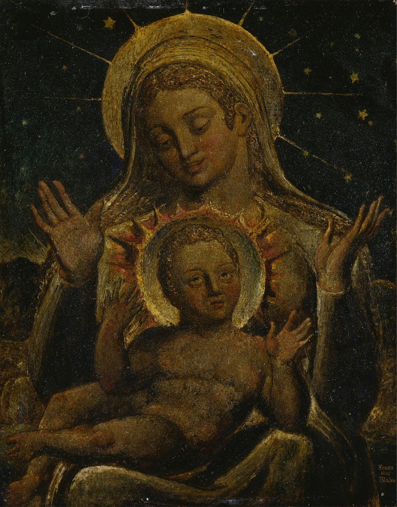 Maagd met Kind - William Blake