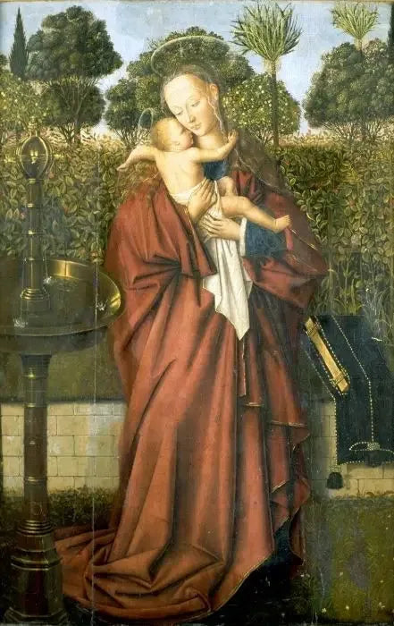 Maagd bij de fontein - Jan van Eyck

Source:
Vierge à la fontaine - Jan van Eyck