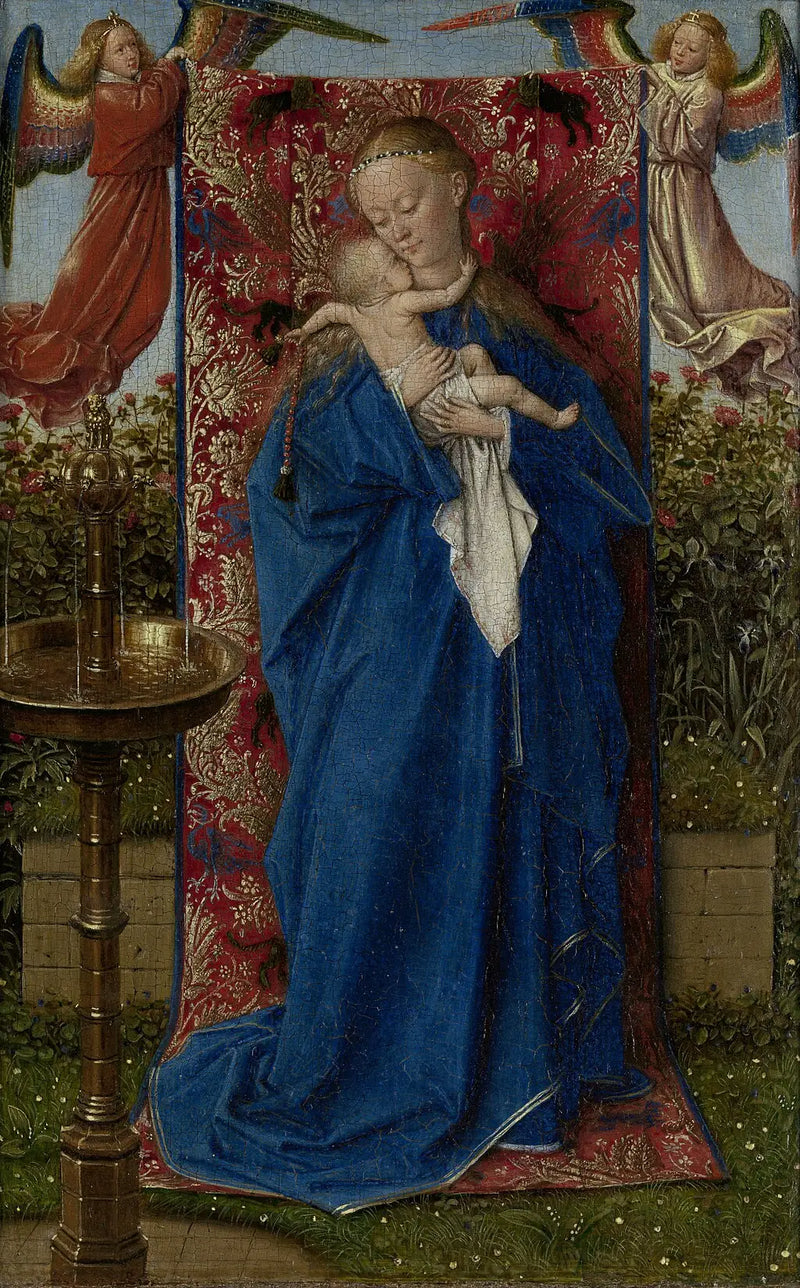 Maagd bij de fontein - Jan van Eyck

Source:
Vierge à la fontaine - Jan van Eyck