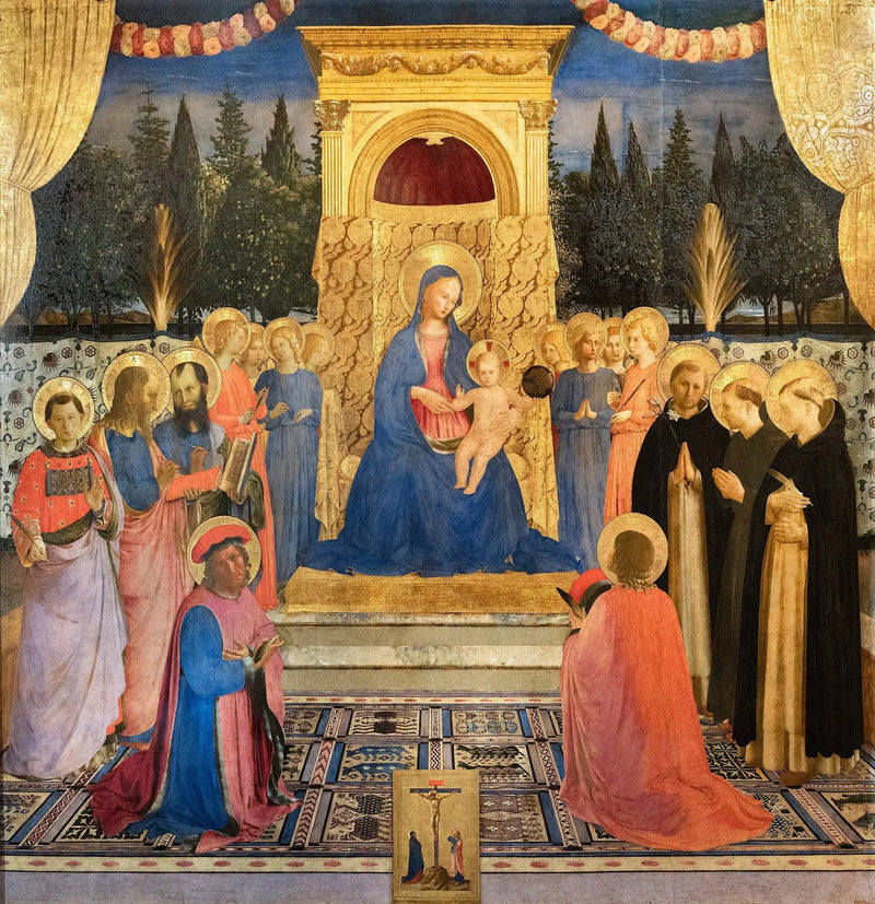 Maagd met Kind met heiligen - Fra Angelico

Source:
Vierge à l'Enfant avec des saints - Fra Angelico