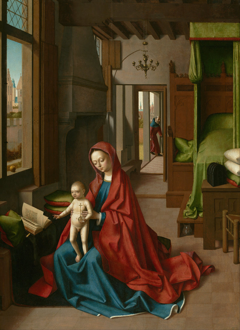 Maagd met Kind in een interieur - Petrus Christus