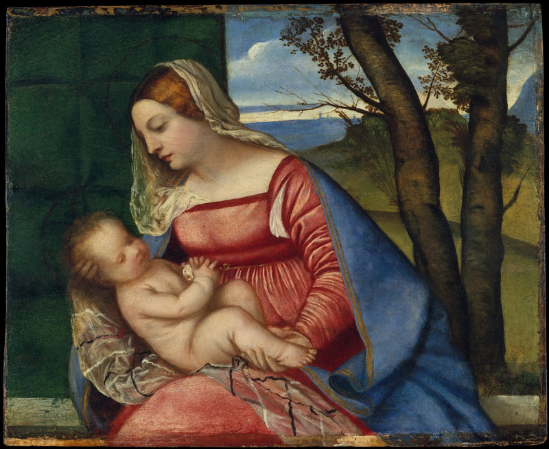 Maagd Bache - Titian