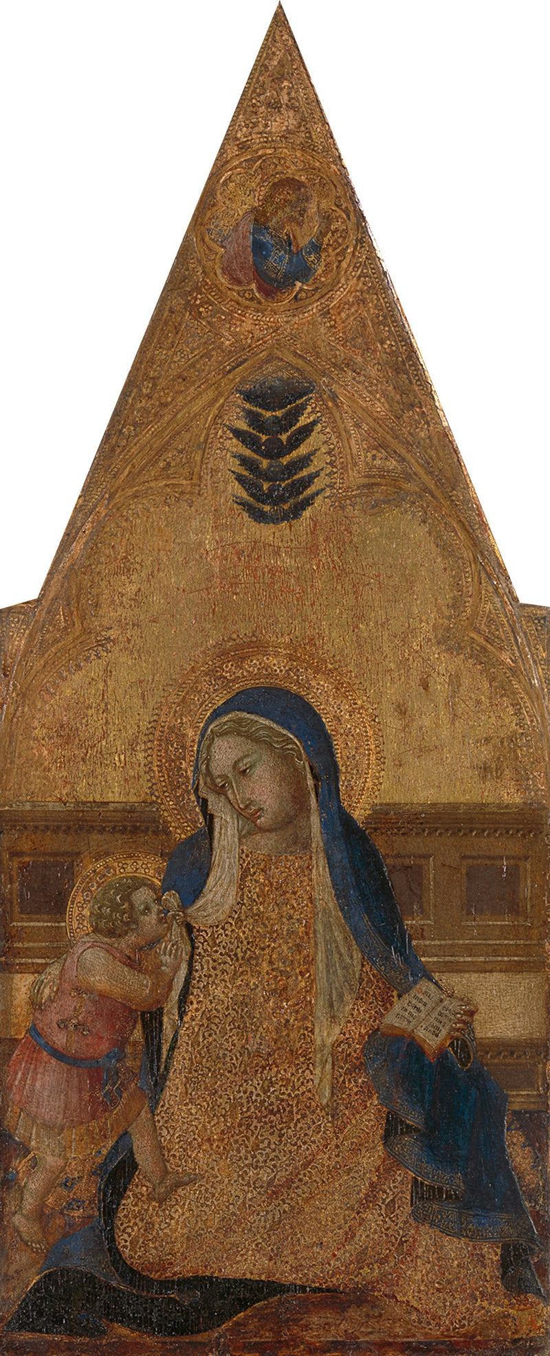 Vierge van nederigheid - Ambrogio Lorenzetti