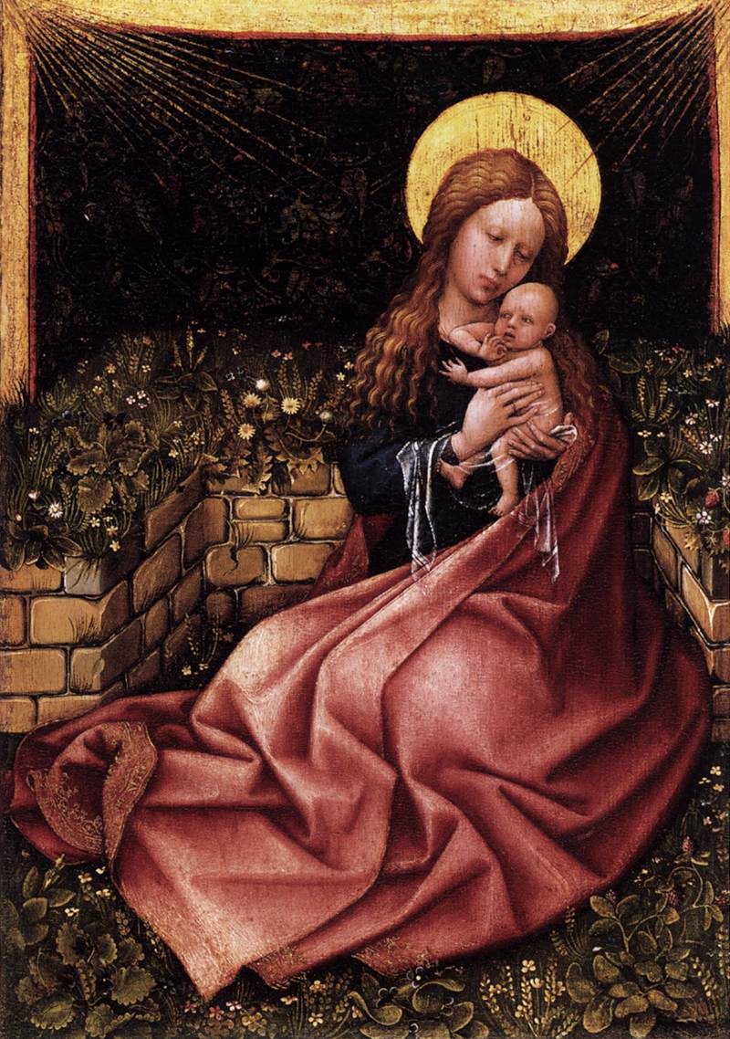 Vierge van Nederigheid - Robert Campin