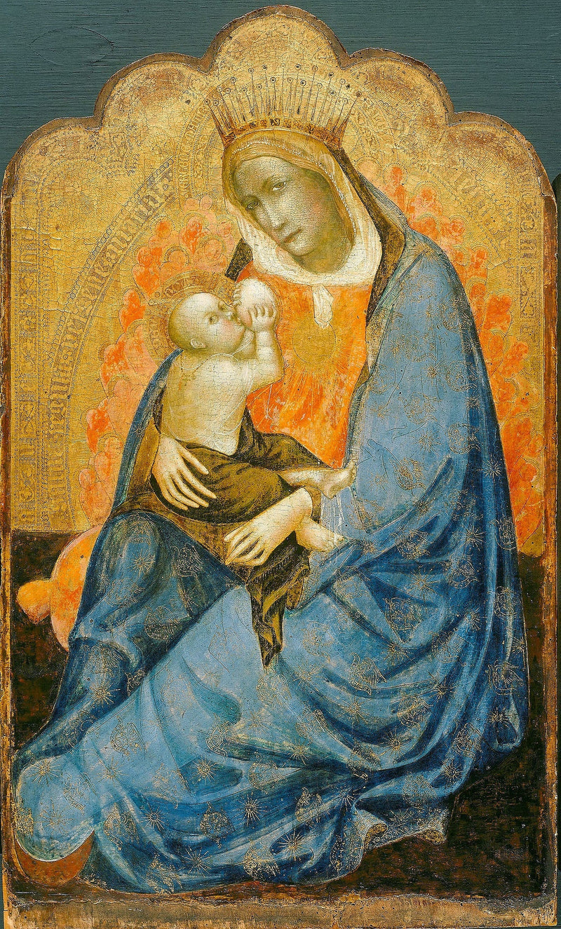 Maagd der Nederigheid - Olivuccio di Ciccarello
