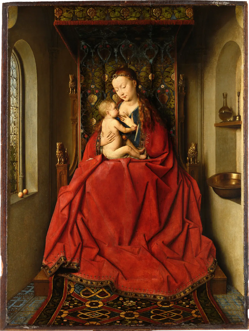 Maagd van Lucca - Jan van Eyck

Source:
Vierge de Lucques - Jan van Eyck