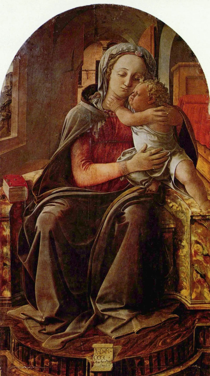 Maagd van Tarquinia - Fra Filippo Lippi