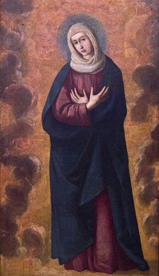 Maagd der Wolken - Francisco de Zurbarán