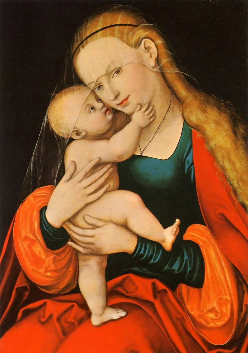 Maagd van de Barmhartige - Lucas Cranach de Oudere