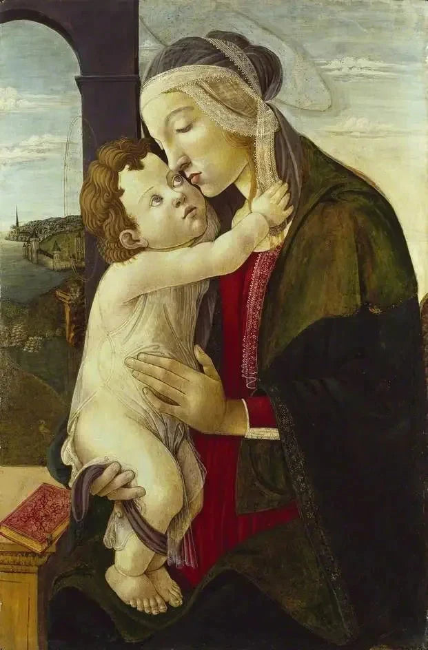 De Maagd en het Kind - Sandro Botticelli