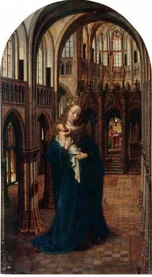 Maagd en Kind in de Kerk - Jan Gossaert