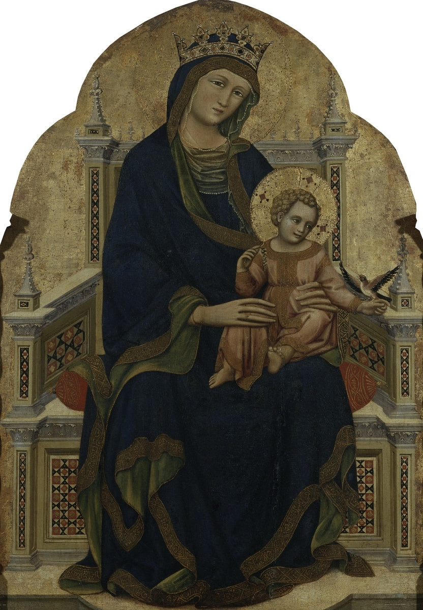 Vierge et Enfant en majesté - Guariento di Arpo - Alpha Reproduction
