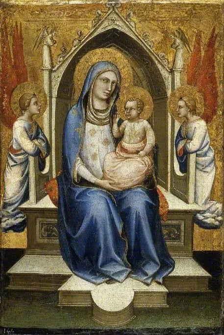 Maagd en Kind in majesteit - Lorenzo Monaco