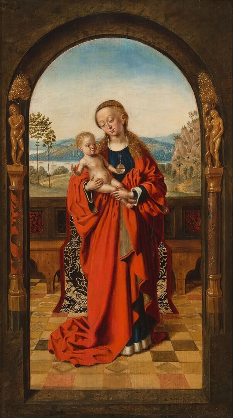 Maagd en Kind - Petrus Christus