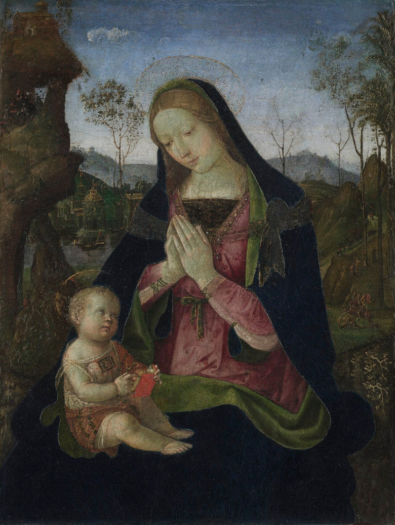 Maagd en Kind - Pinturicchio