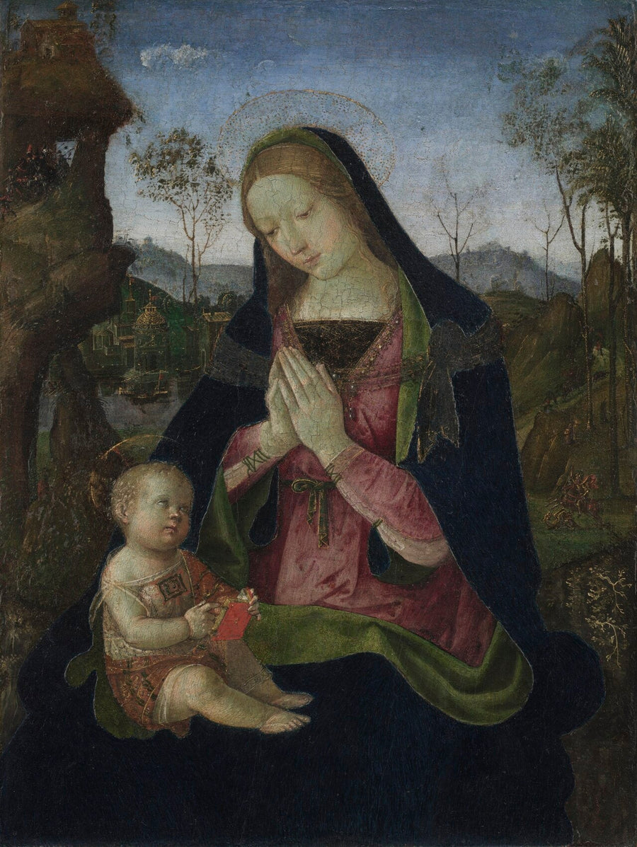 Maagd en Kind - Pinturicchio